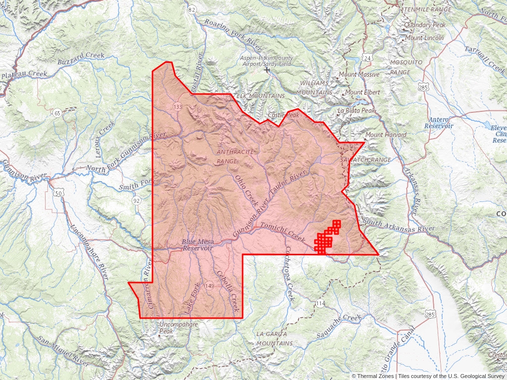 Geothermal Energy In Gunnison County, Colorado | Thermal Zones™