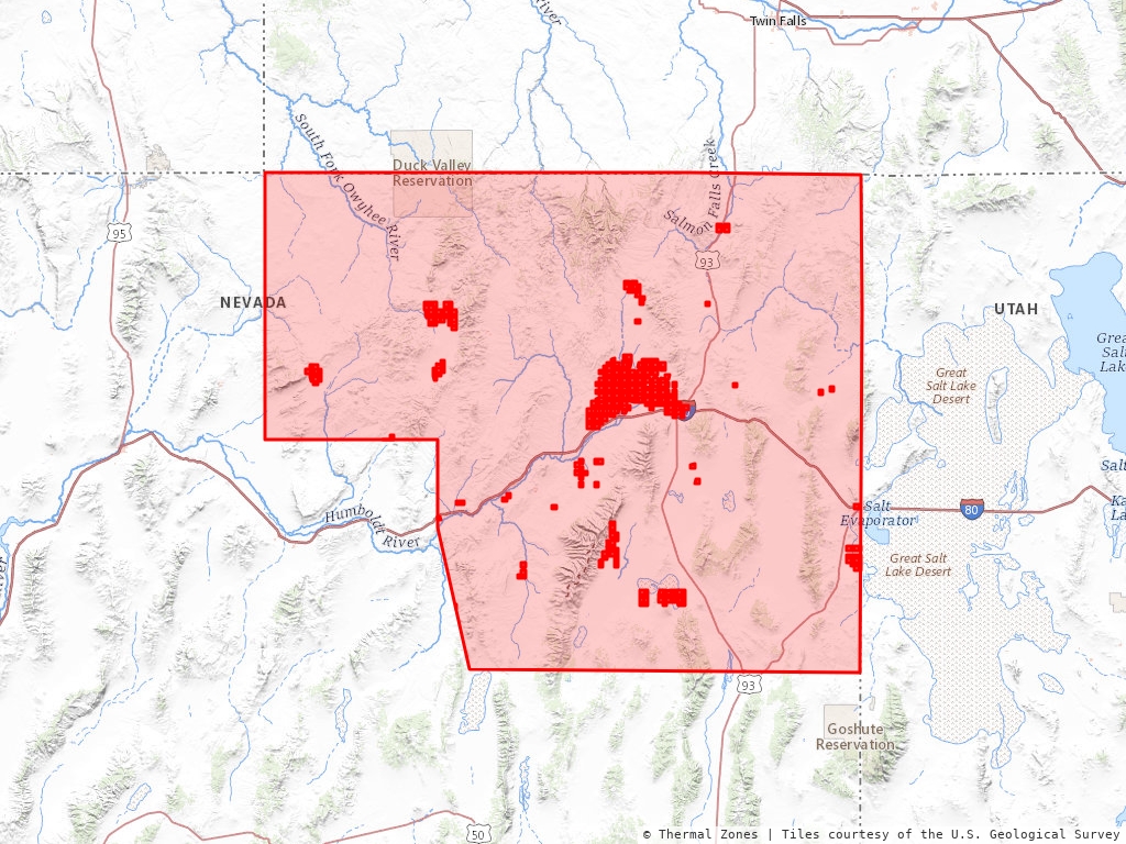 Geothermal Energy In Elko County, Nevada | Thermal Zones™