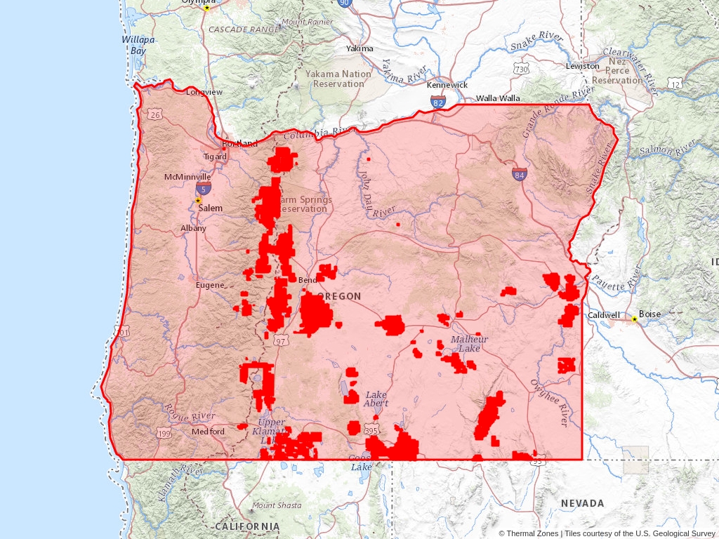 Geothermal Energy In Oregon | Thermal Zones™