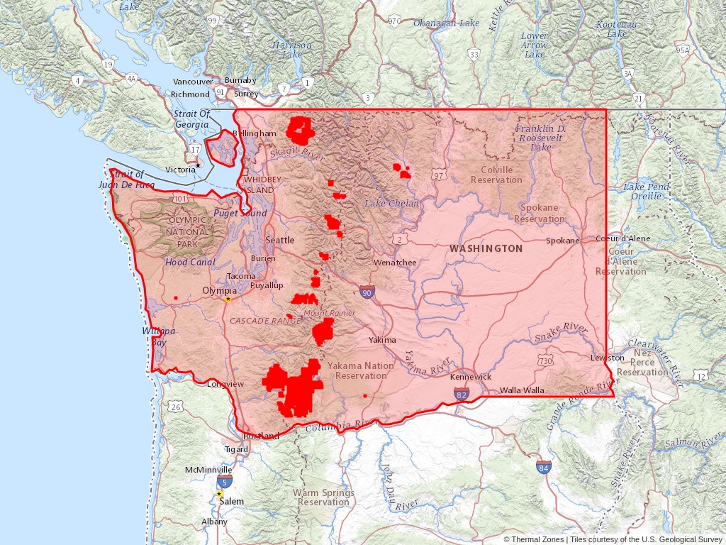 Geothermal Energy In Washington | Thermal Zones™